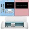 Cricut Maker Blue Machine Bundle with Iron-on, Vinyl, Tools, and Pen Set